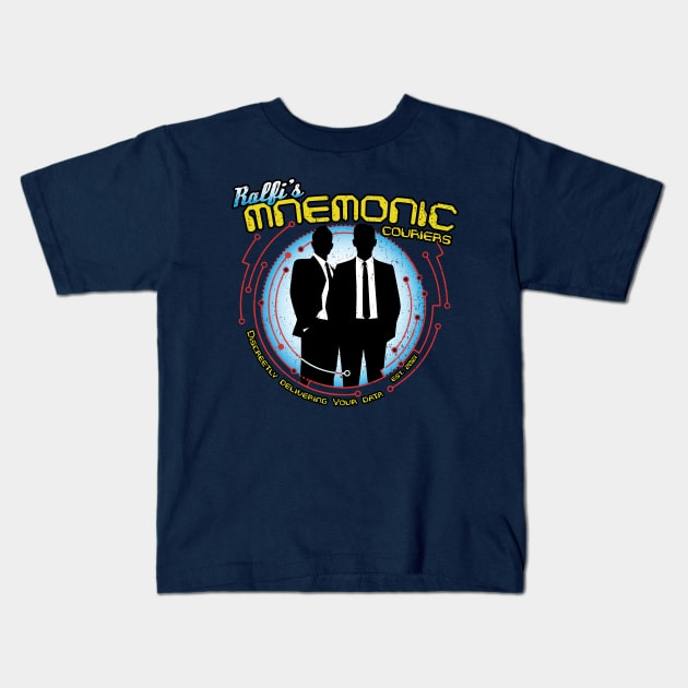 Ralfi's Mnemonic Couriers Kids T-Shirt by DeepSpaceDives